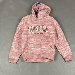 Destin Florida Gift Shop Sweatshirt Hoodie Girls Size Small